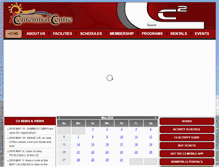 Tablet Screenshot of centennialcentre.ca